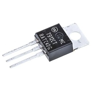 onsemi Negative Linear Voltage Regulator MC7912CTG -35V TO-220 3-Pin, 4.4mA Quiescent Current MC79xx Series