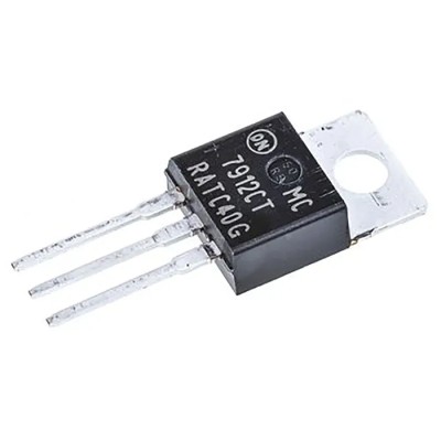 onsemi Negative Linear Voltage Regulator MC7912CTG -35V TO-220 3-Pin, 4.4mA Quiescent Current MC79xx Series