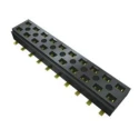 Samtec CLT Series Straight Surface PCB Socket 6-Contact 2 Row 2 mm Pitch Solder CLT-103-02-L-D