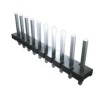 Samtec HPM Series Right Angle Through Hole Pin Header, 2 Contacts, 5.08 mm Pitch, 1 Row, Unshrouded HPM-02-02-T-S-RA