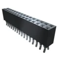 Samtec SSQ Series Straight Through Hole PCB Socket, 10-Contact, 2 Row, 2.54 mm Pitch, 6.3A, 655V, Liquid SSQ-105-03-G-D