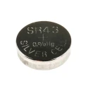 RS PRO Silver Oxide Button Battery, 1.55 V, 120 mAh, 11.6 mm Diameter, 4.2 mm Height, Pack of 5, Model 514-7700