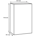 RS PRO Die Cast Aluminium EMI/RFI Shielded Silver Lid Enclosure, IP65, 55.1 mm x 114.4 mm x 63.7 mm IP65