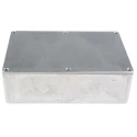 RS PRO Silver Shielded Die Cast Aluminium Enclosure IP67 55 mm x 171.9 mm x 120.9 mm IP67