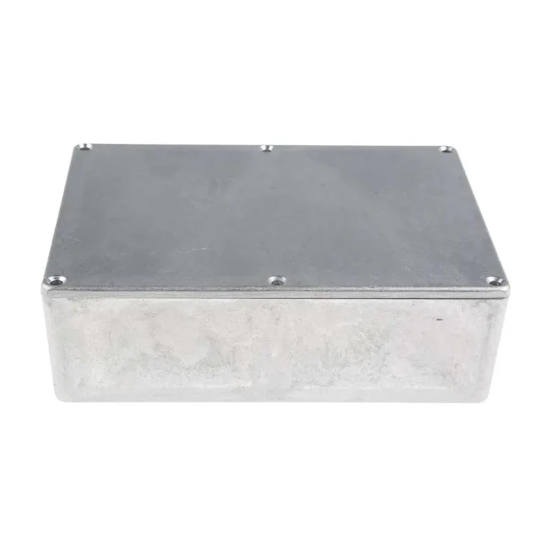 RS PRO Silver Shielded Die Cast Aluminium Enclosure IP67 55 mm x 171.9 mm x 120.9 mm IP67