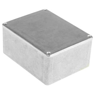 RND Shielded Die Cast Aluminium Enclosure , Silver Lid, 55.1 mm Height, 114.7 mm Length, 89.7 mm Width IP66