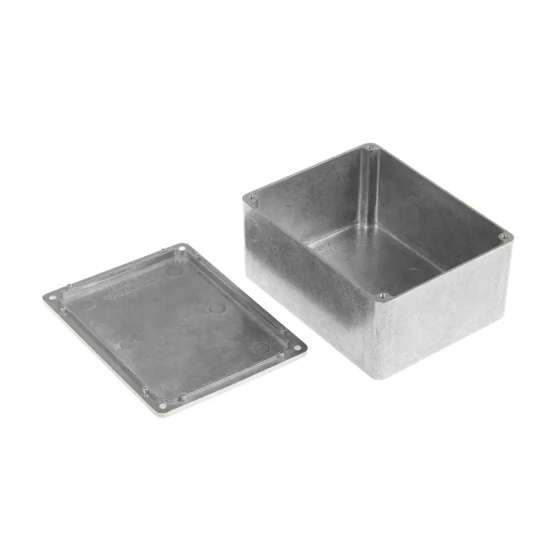 RND Shielded Die Cast Aluminium Enclosure , Silver Lid, 55.1 mm Height, 114.7 mm Length, 89.7 mm Width IP66