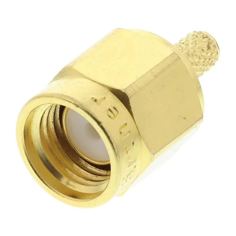 Telegartner SMA Series Coaxial Connector Cable Male SMA 50 Ω Straight Body Crimp J01150R0011