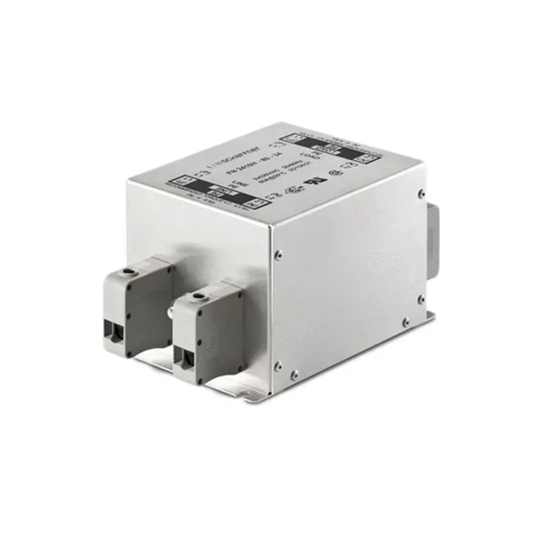 Schaffner Chassis Mount EMC Filter 25A 250V AC 400Hz Terminal Block 1 Phase FN2410