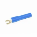 Mueller Electric Insulated Crimp Spade Connector Polyamide, Red, Nickel Plated Brass 36 Amp BU-30211A-2