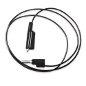 Mueller Electric Test Connector 10A 300V Black 1.2 m Lead Length BU-2030-A-48-0