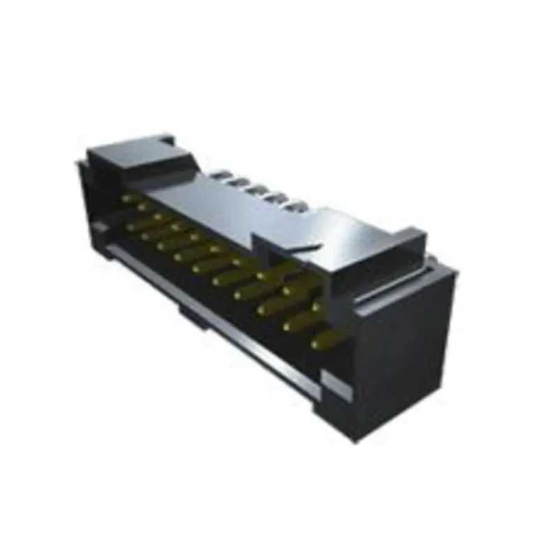Samtec T2M Series Straight Through Hole PCB Header, 20 Contacts, 2 mm Pitch, 2 Row, Shrouded T2M-110-01-L-D-TH-WT