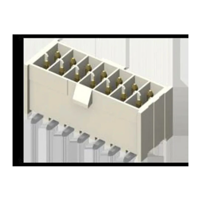 Samtec IPL1 Series Straight Surface PCB Header 16 Contacts 2.54 mm Pitch 2 Row Shrouded IPL1