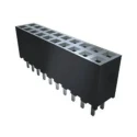 Samtec SQW Series Straight Through Hole PCB Socket 20-Contact 2 Row 2 mm Pitch Solder SQW-110-01-F-D