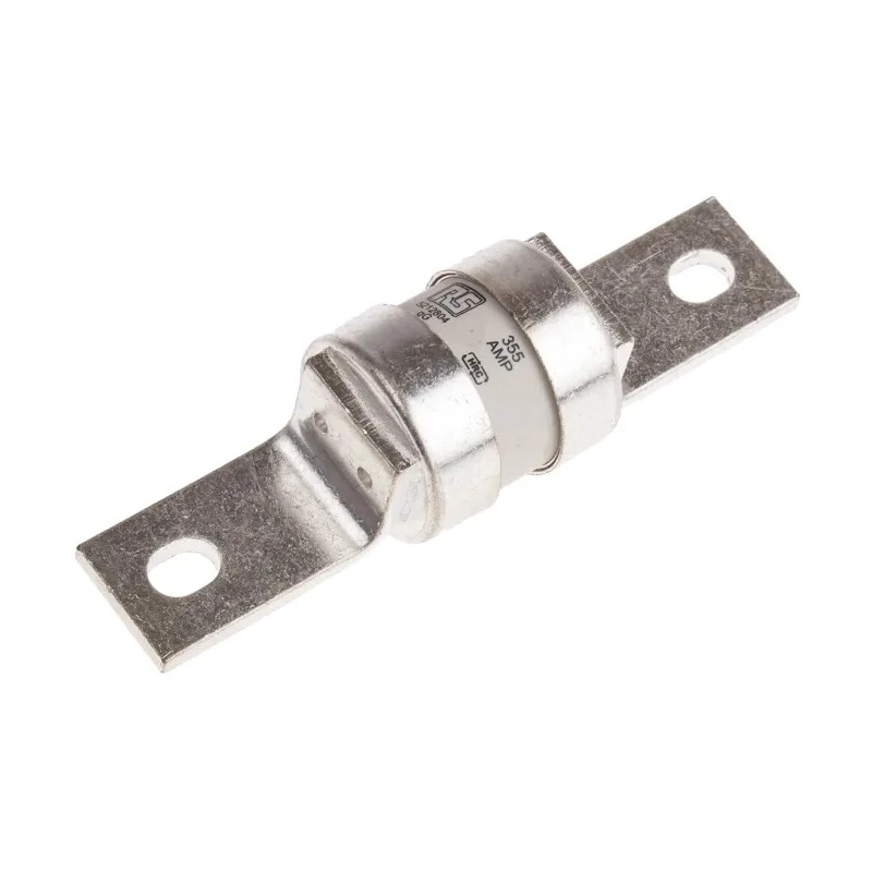 RS PRO British Standard Fuse B4 355A 415V AC High Rupture Capacity Tag Fuse 110 mm Fixing Centres 521-2804
