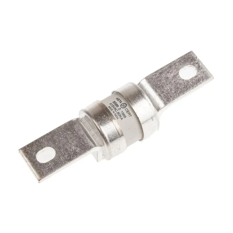 RS PRO British Standard Fuse B4 355A 415V AC High Rupture Capacity Tag Fuse 110 mm Fixing Centres 521-2804