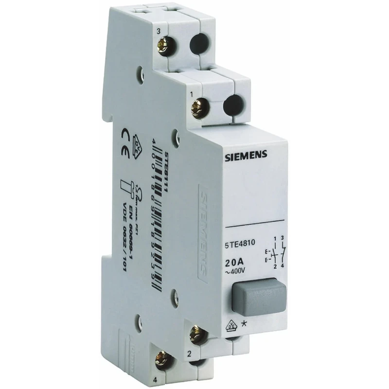Siemens Push Button Circuit Trip 20A Current Rating SENTRON Series 5TE4 5TE4810