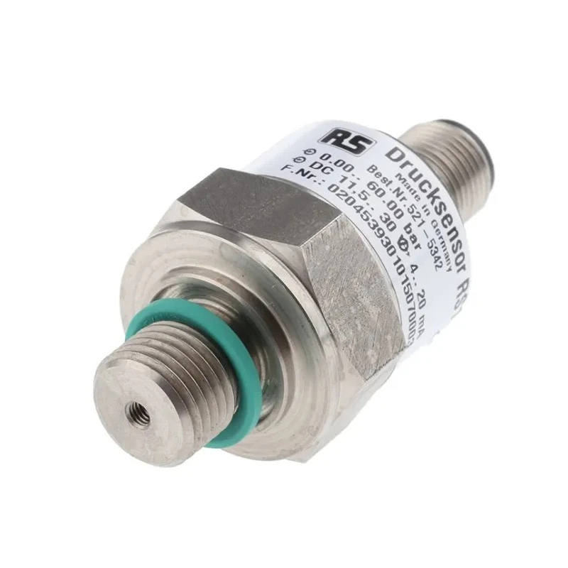 RS PRO Gas and Liquid Gauge Pressure Switch Stainless Steel Housing 0 bar to 60 bar 4 to 20 mA Analogue Output 521-5342