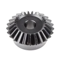 RS PRO Steel Mitre Gear, 16mm Bore, 25 Teeth, 2.5 Module, Hardened Steel, Pitch Diameter 2.5mm, Pressure Angle 20° 521-5954