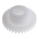 RS PRO Polyoxymethylene 32 Teeth 0.5 Module Spur Gear, 5mm Bore, 16mm Pitch Diameter, 10mm Hub Diameter 521-7073