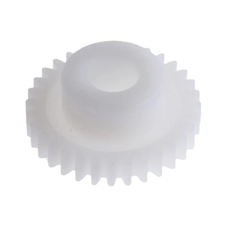 RS PRO Polyoxymethylene 32 Teeth 0.5 Module Spur Gear, 5mm Bore, 16mm Pitch Diameter, 10mm Hub Diameter 521-7073