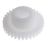 RS PRO Polyoxymethylene 32 Teeth 0.5 Module Spur Gear, 5mm Bore, 16mm Pitch Diameter, 10mm Hub Diameter 521-7073