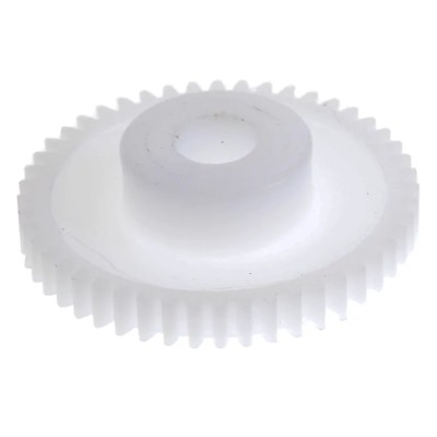 RS PRO Polyoxymethylene 48 Teeth Spur Gear 0.5 Module 5mm Bore 24 mm Pitch Diameter 12 mm Hub Diameter 521-7130