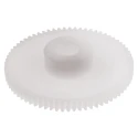 RS PRO Polyoxymethylene 70 Teeth Spur Gear, 0.5 Module, 6mm Bore, 35 mm Pitch Diameter, 14 mm Hub Diameter 521-7196
