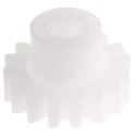 RS PRO Polyoxymethylene 16 Teeth Spur Gear, 0.8 Module, 4mm Bore, 12.8mm Pitch Diameter, 8mm Hub Diameter 521-7253