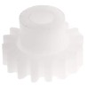 RS PRO Polyoxymethylene 16 Teeth Spur Gear, 0.8 Module, 4mm Bore, 12.8mm Pitch Diameter, 8mm Hub Diameter 521-7253