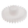 RS PRO Polyoxymethylene 28 Teeth Spur Gear 0.8 Module 5mm Bore 22.4 mm Pitch Diameter 10 mm Hub Diameter 521-7304