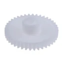 RS PRO Polyoxymethylene 40 Teeth Spur Gear 0.8 Module, 6mm Bore, 32mm Pitch Diameter, 12mm Hub Diameter 521-7354