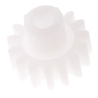 RS PRO Polyoxymethylene 15 Teeth Spur Gear, 1 Module, 4mm Bore, 15mm Pitch Diameter, 8mm Hub Diameter 521-7477