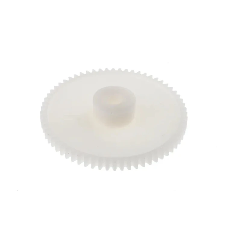 RS PRO Polyoxymethylene 64 Teeth Spur Gear 0.8 Module 6mm Bore 51.2mm Pitch Diameter 15.5mm Hub Diameter 521-7411