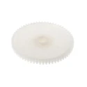 RS PRO Polyoxymethylene 64 Teeth Spur Gear 0.8 Module 6mm Bore 51.2mm Pitch Diameter 15.5mm Hub Diameter 521-7411