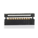 Samtec 26-Way 2 Row IDC Connector Ribbon Cable Female, 2.3A Current, 1.27mm Pitch, Gold over Nickel Plating FFSD-13-01-N