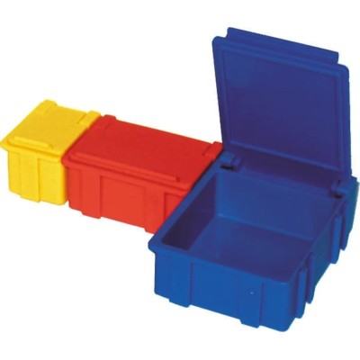 Licefa Blue ABS Compartment Box 21 mm x 29 mm x 22 mm DISS-SMD-BOX N1-11-11-8-8