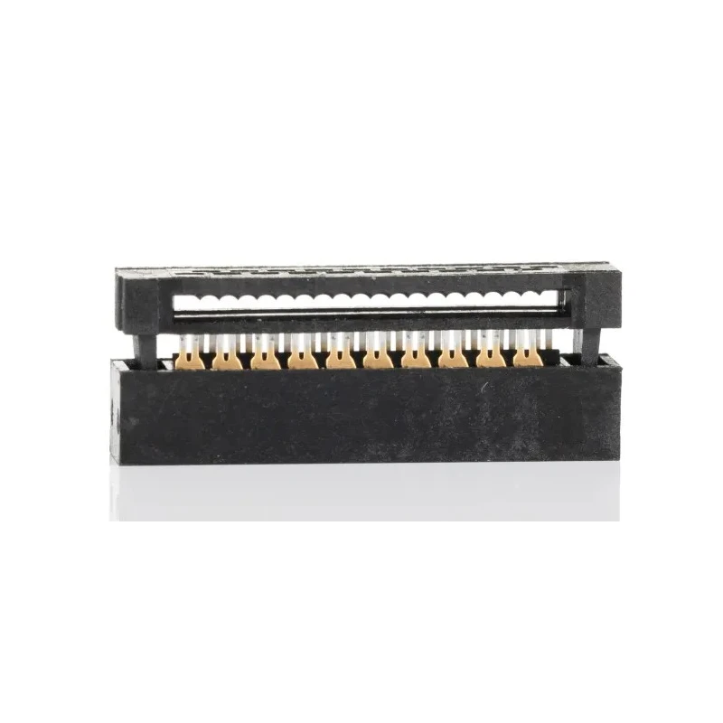 Samtec 50-Way IDC Connector Ribbon Cable Female 2 Row 2.3A 1.27mm Pitch FFSD-25-01-N