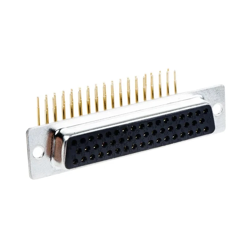 Amphenol Communications Solutions 50 Way Right Angle 2.77 mm Pitch Through Hole D-Sub Connector Female 250 V 5 A 528-3749