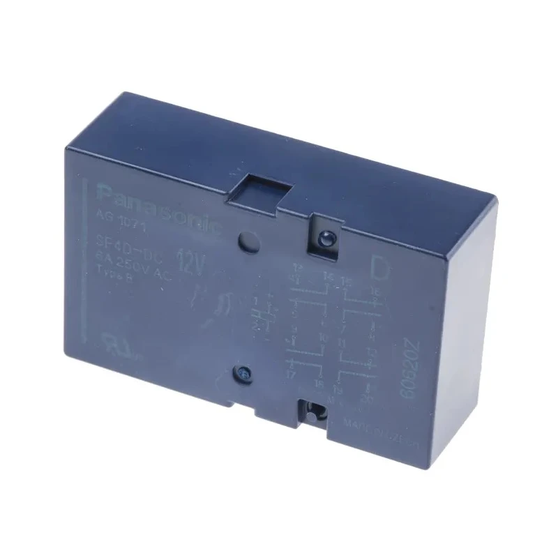 Panasonic PCB Force Guided Relay, 12V DC Coil Voltage, 4-Pole, 4 NO/4 NC SF4D12D