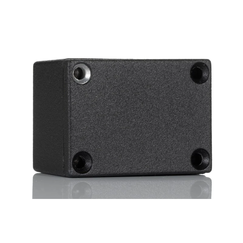 Hammond Flanged 1590 Series Black Black Lid Die Cast Aluminium Enclosure IP54 31 mm x 38 mm x 53 mm 1590HBK