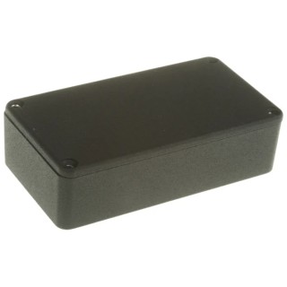 Hammond 1590 Series Black Black Lid Die Cast Aluminium Enclosure IP54 31 mm x 112 mm x 60 mm IP54 