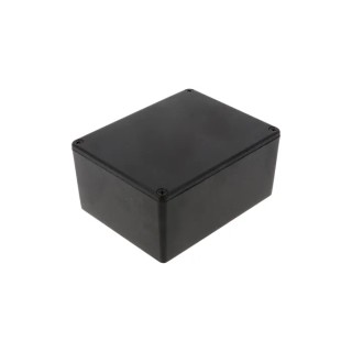 Hammond 1590 Series Black Black Lid Die Cast Aluminium Enclosure IP54 56mm x 119mm x 94mm IP54
