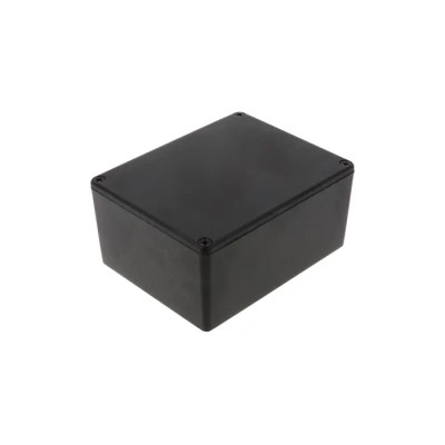 Hammond 1590 Series Black Black Lid Die Cast Aluminium Enclosure IP54 56mm x 119mm x 94mm IP54
