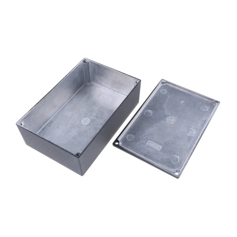 Hammond Die Cast Aluminium Enclosure, Black Lid, IP54 Protection, 145 mm x 95 mm x 45 mm, Series 1590 IP54