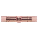 TE Connectivity PIDG Butt Splice Connector, Red, Insulated, Tin 16 AWG 320559
