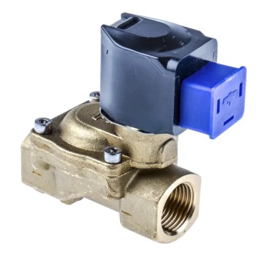 Buschjost Solenoid Valve, 2 Port, NC G 1/2 Brass Body, 230V AC, 16 Bar Max Pressure, 50mm Orifice Diameter 8240200.9101.23050