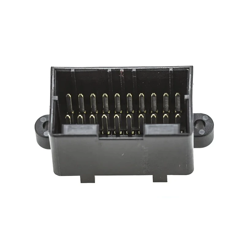 TE Connectivity MULTILOCK 040 Female Connector Housing 20 Way 2 Row 2.5 mm Pitch Through Hole 37.5 mm Length 19.2 174977-2