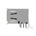 TE Connectivity IEEE 1394 6 Way Right Angle Through Hole Firewire Connector Female 5787956-1