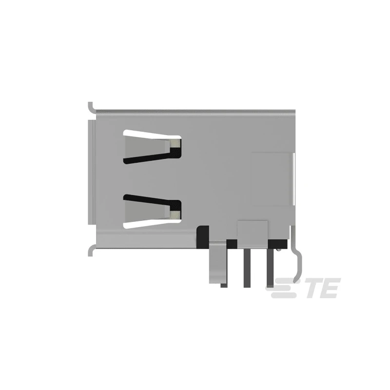 TE Connectivity IEEE 1394 6 Way Right Angle Through Hole Firewire Connector Female 5787956-1